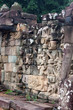 Sculpted wall, Angkor Wat Sculpted wall, Angkor Wat