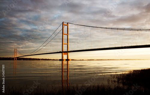 Foto: bridge over humber bridge over humber