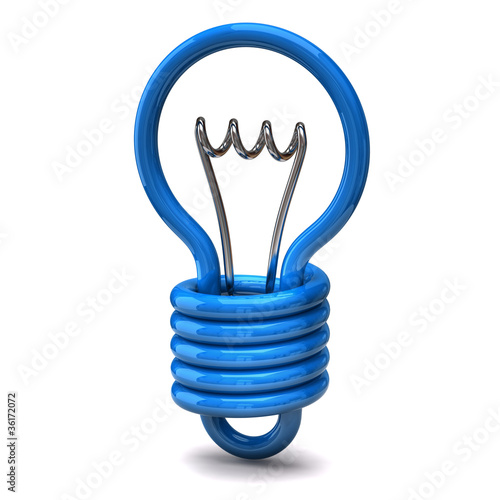 Illustration: Abstract light bulb Abstract light bulb