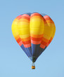 Colorful hot air balloon