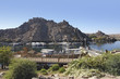 scenery around the Temple of Philae in Egypt