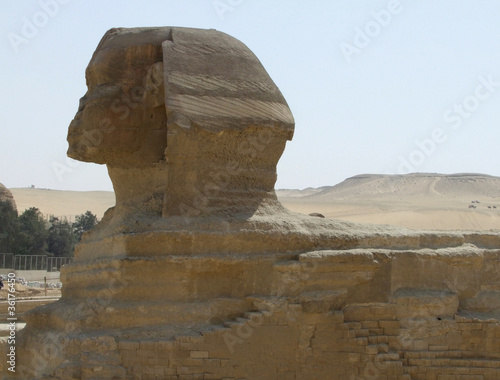 Foto: sideways shot of the Sphinx sideways shot of the Sphinx