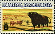 Rural America. 1873-1973. Angus Cattle. US postage.