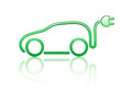 electric powered car symbol electric powered car symbol