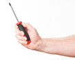 hand with chisel