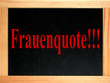 schild: frauenquote