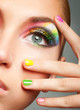 Bright makeup Bright makeup