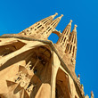 Facade of Sangrada Familia church Facade of Sangrada Familia church