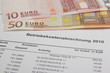 Foto: Betriebskostenabrechnung Betriebskostenabrechnung