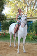 Woman on horseback Woman on horseback