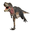 tarbosaurus running