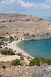 Lindos Beach, Rhodes, Greece