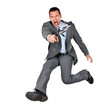 yelling business man