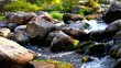 The mountains river The mountains river