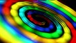 rainbow cyclones and tornadoes in Space,a birth of new Milky