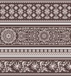 indian style floral border set indian style floral border set
