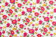 Floral pattern on seamless cloth. Flower bouquet. Floral pattern on seamless cloth. Flower bouquet.