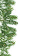Christmas framework with snow Christmas framework with snow