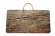 altes Holzschild