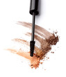 black mascara face powder beauty make up