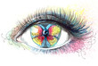 butterfly in her eye (series C)