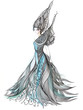 beautiful evening dress (series C)