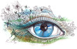 summer human eye