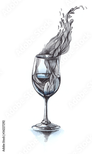 Illustration: water (series C) water (series C)