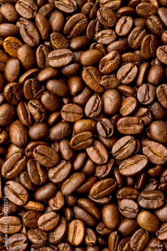 Foto: Kaffeebohnen Hinterfund Kaffeebohnen Hinterfund