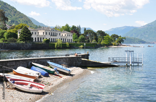 Photo: Bellagio town at the famous Italian Lake Como Bellagio town at the famous Italian Lake Como