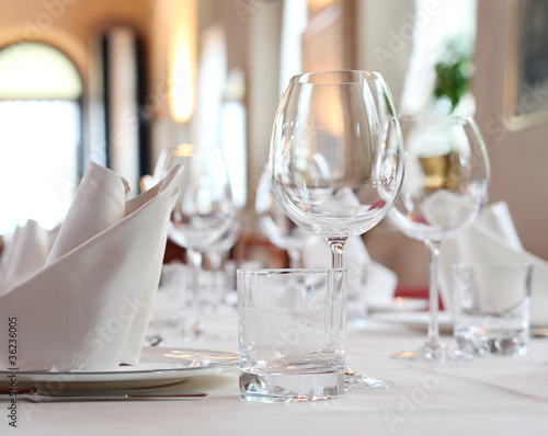 Foto: Gedeckter Tisch Gedeckter Tisch
