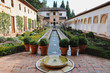 Foto: Patio de la Acequia en el Generalife Patio de la Acequia en el Generalife