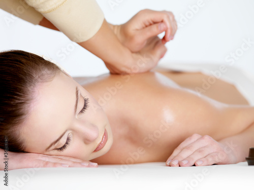 Foto: Relaxing massage for woman Relaxing massage for woman