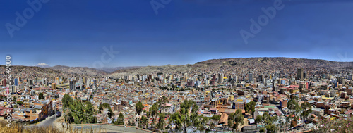 Foto: La Paz Bolivia from Killi Killi Viewpoint La Paz Bolivia from Killi Killi Viewpoint