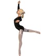 Ballet Practice - Attitude Pose Ballet Practice - Attitude Pose