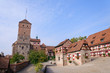 Kaiserburg in Nuremberg, Germany