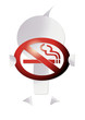 bonhomme non fumeur