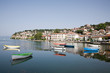fishing boats at ohrid harbour