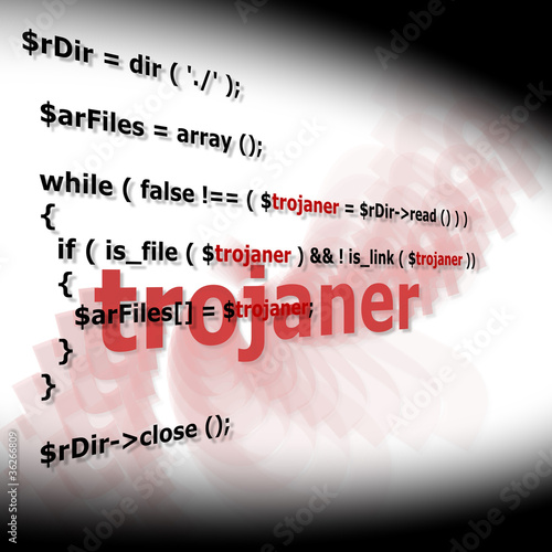 Illustration: Trojaner Trojaner