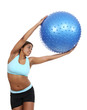 Pretty African Woman Exercising