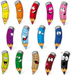 crayons cartoon