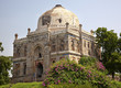 Sheesh Shish Gumbad Tomb Lodi Gardens New Delhi India