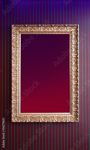 Photo: Empty frame on the wall Empty frame on the wall