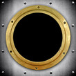 metal porthole
