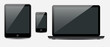 Vector Laptop, tablet computer and mobile phone