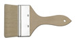 wide new paint brush