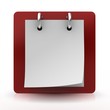 desktop blank calendar