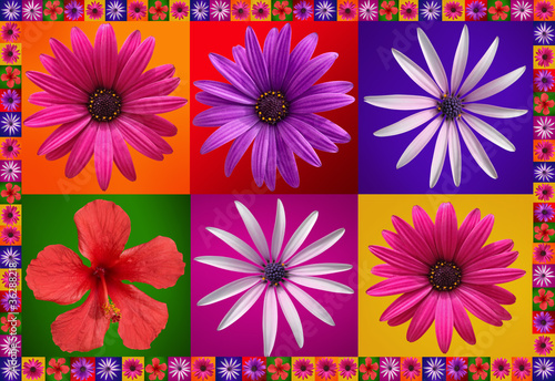 Photo: beautiful floral frame beautiful floral frame