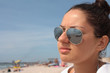 The girl on the beach.
