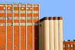 Getreidemühle im Hafen von Mannheim / 2 Getreidemühle im Hafen von Mannheim / 2